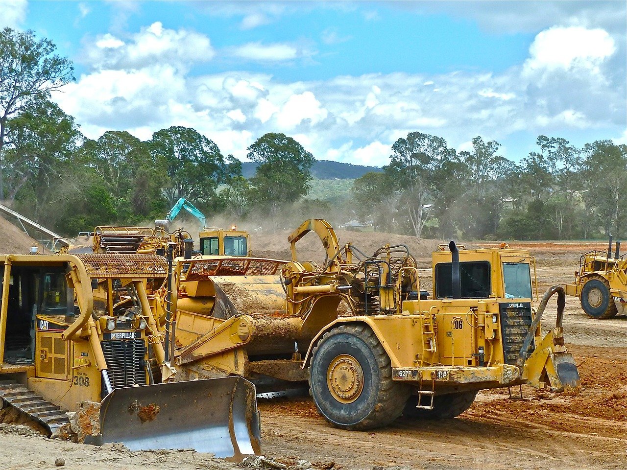 Server infrastructure and the land used to support it.