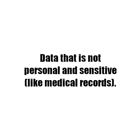 Illustration of short-lived data.